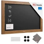 ALLboards Schwarze, Braun, Holz, 60x40x2 cm, Dekoration, Magnettafeln & Pinnw&auml;nde
