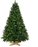 Merry Tree Weihnachtsbaum, Gr&uuml;n, Kunststoff, Zylindrisch, 120 cm, Dekoration,