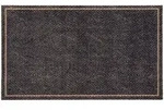 Astra Fussmatte, Schwarz, Beige, Textil, rechteckig, 66x110 cm, rutschfest, f&uuml;r