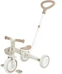 Globber Dreirad Learning Trike 2in1 Plus Eco, Taupe, Kunststoff, EN 71, Becherhalter,