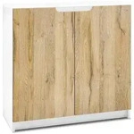 Vladon Kommode, Eiche, Holzwerkstoff, 82x78x37 cm, Wohnzimmer, Kommoden &...