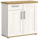 Mid.you Kommode, Kunststoff, 2 F&auml;cher, 1 Schublade(n) Schubladen, 95x92x39 cm, FSC