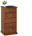 Idimex Kommode, Kastanien, Holz, Kiefer, Vintage, 48x95x39 cm, FSC Mix,...