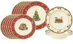 Seltmann Weiden Teller-Set, Mehrfarbig, Keramik, 18-teilig, Rund, 2x2x2 cm, Essen &