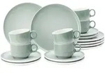 Seltmann Weiden Kaffeeservice, Mintgr&uuml;n, Keramik, 18-teilig, Rund, 24x18.1x43 cm,
