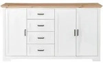 Landscape Sideboard, Pinien, Eiche Artisan, Holzwerkstoff, 4 F&auml;cher, 4 Schublade(n)
