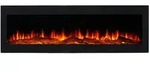 Sedex Elektrokamin, Schwarz, Metall, Rechteckig, 12x46x250 cm, Freizeit, Heizen &