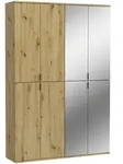 Mid.you Garderobenschrank, Kunststoff, 14 F&auml;cher, 122x193x34 cm, FSC Mix, Garderobe,