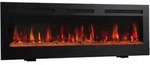 Elektrokamin, Schwarz, Metall, Glas, 91.4x46.6x11.39 cm, Fernbedienung,...