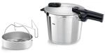 Fissler Schnellkochtopf Vitaquick&reg; Premium satiniert, Silber, Edelstahl,...