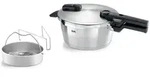 Fissler Schnellkochtopf Vitaquick&reg; Premium satiniert, Silber, Edelstahl, Metall, 3.5