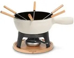 La Fonderie 1890 Fondue-Set, Creme, Metall, 21x17x21 cm, K&uuml;chenger&auml;te, Tischgrills