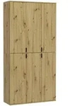 Mid.you Garderobenschrank, Kunststoff, 11 F&auml;cher, 91x193x34 cm, FSC Mix, Garderobe,