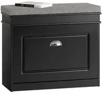 SoBuy Schuhbank, Schwarz, Holzwerkstoff, 60x51x24 cm, Garderobe,...
