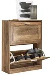 SoBuy Schuhschrank, Braun, Holzwerkstoff, 60x79x23 cm, Garderobe,...