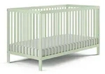 Kids Collective Babybett, Gr&uuml;n, Holz, Buche, 60x120 cm, Babym&ouml;bel, Babybetten,