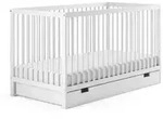 Kids Collective Babybett, Wei&szlig;, Holz, Buche, 70x140 cm, Babym&ouml;bel, Babybetten,