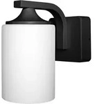 Osram AU&szlig;ENLEUCHTE, Schwarz, Metall, Glas, 11.8x21.2x21 cm, Lampen & Leuchten,