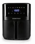 Gourmetmaxx HEI&szlig;LUFTFRITTEUSE GOURMETmaxx, Schwarz, Metall, Kunststoff, 6,5 L,