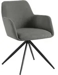 CLP Esszimmerstuhl, Grau, Metall, 56x81x62 cm, Esszimmer, St&uuml;hle, Esszimmerst&uuml;hle,