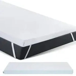Arensberger Topper, Wei&szlig;, Textil, 160x200 cm, Schlafzimmer, Matratzen Shop,
