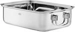 R&ouml;sle Bratform Elegance, Edelstahl, Metall, 8 L, rechteckig, 28.3x10.8x40.3 cm,