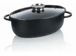Kela Br&auml;ter Atura, Schwarz, Metall, 8 L, 28x13x45 cm, Kochen, T&ouml;pfe, Br&auml;ter