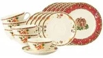 Seltmann Weiden Teeservice, Creme, Keramik, 18-teilig, Rund, 2x2x2 cm, Essen &