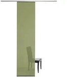 Fl&auml;chenvorhang, Smaragdgr&uuml;n, Textil, K&uuml;che, 60x245 cm, Oeko-Tex&reg; Standard 100,