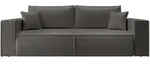 Selsey 3-Sitzer, Dunkelgrau, Kunststoff, 257x86x102 cm, Wohnzimmer, Sofas & Couches,