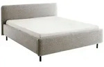 Xora Polsterbett Primo, Beige, Metall, 180x200 cm, Reach, Stoffauswahl, in