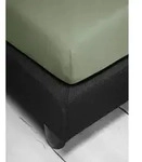 Irisette Spannbetttuch, Gr&uuml;n, Textil, 180-200x200 cm, b&uuml;gelfrei, weich und