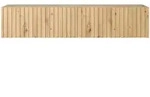 Selsey Tv-H&auml;ngeboard, Eiche Artisan, Holzwerkstoff, 2 F&auml;cher, Rechteckig,