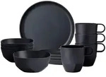 Mepal Fr&uuml;hst&uuml;cks-Set, Schwarz, Kunststoff, 12-teilig, 2x2x2 cm, Essen & Trinken,
