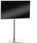 CLP TV, Edelstahl, Metall, Rund, 64x100x53 cm, Wohnzimmer, TV M&ouml;bel, TV-Racks
