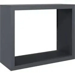 vidaXL Brennholzregal, Anthrazit, Metall, Rechteckig, 40x80x100 cm, Kleinm&ouml;bel,