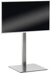 CLP TV, Edelstahl, Metall, Rechteckig, 64x100x53 cm, Wohnzimmer, TV M&ouml;bel,...