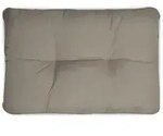 Beautissu Loungekissen, Hellgrau, Textil, 40x12x50 cm, Outdoor-Kissen,