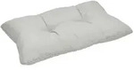 Beautissu Loungekissen, Hellgrau, Textil, 40x12x50 cm, Wohntextilien, Kissen,
