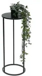 DanDiBo Blumenhocker, Schwarz, Metall, 25x60x25 cm, Wohnzimmer, Wohnzimmertische,