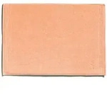 Moeve Badematte Superwuschel, Aprikose, Textil, Uni, rechteckig, 50x70 cm, Oeko-Tex&reg;