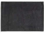 Moeve Badematte Superwuschel, Dunkelgrau, Textil, Uni, rechteckig, 50x70 cm,