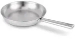 Bratpfanne, Silber, Metall, 21x7x1 cm, Kochen, Pfannen, Bratpfannen
