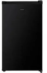 homeX Gefrierschrank, Schwarz, Metall, Kunststoff, 2 St&uuml;ck Schubladen, 47.5x85x45