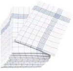 Zollner Geschirrt&uuml;cher,, Blau, Textil, 60x80 cm, Oeko-Tex&reg; Standard 100, Kochen,