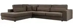 MKS Ecksofa, Braun, Kunststoff, 3-Sitzer, L-Form,L-Form, 316x249 cm, Oeko-Tex&reg;,