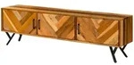 Massivmoebel24 Tv-Board, Natur, Holz, Echtholz,Altholz, 200x56x40 cm,...
