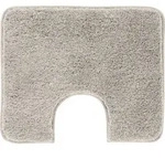 Grund Wc-Vorleger Melange, Taupe, Textil, Abstraktes, rechteckig, 50x60 cm,