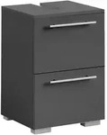 Mid.you Waschbeckenunterschrank Schildmeyer Carlos, Anthrazit, Metall, 1 Schublade(n)
