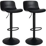 CLP Barhocker, Schwarz, Metall, 43.5x75x46 cm, Esszimmer, Barm&ouml;bel, Barhocker